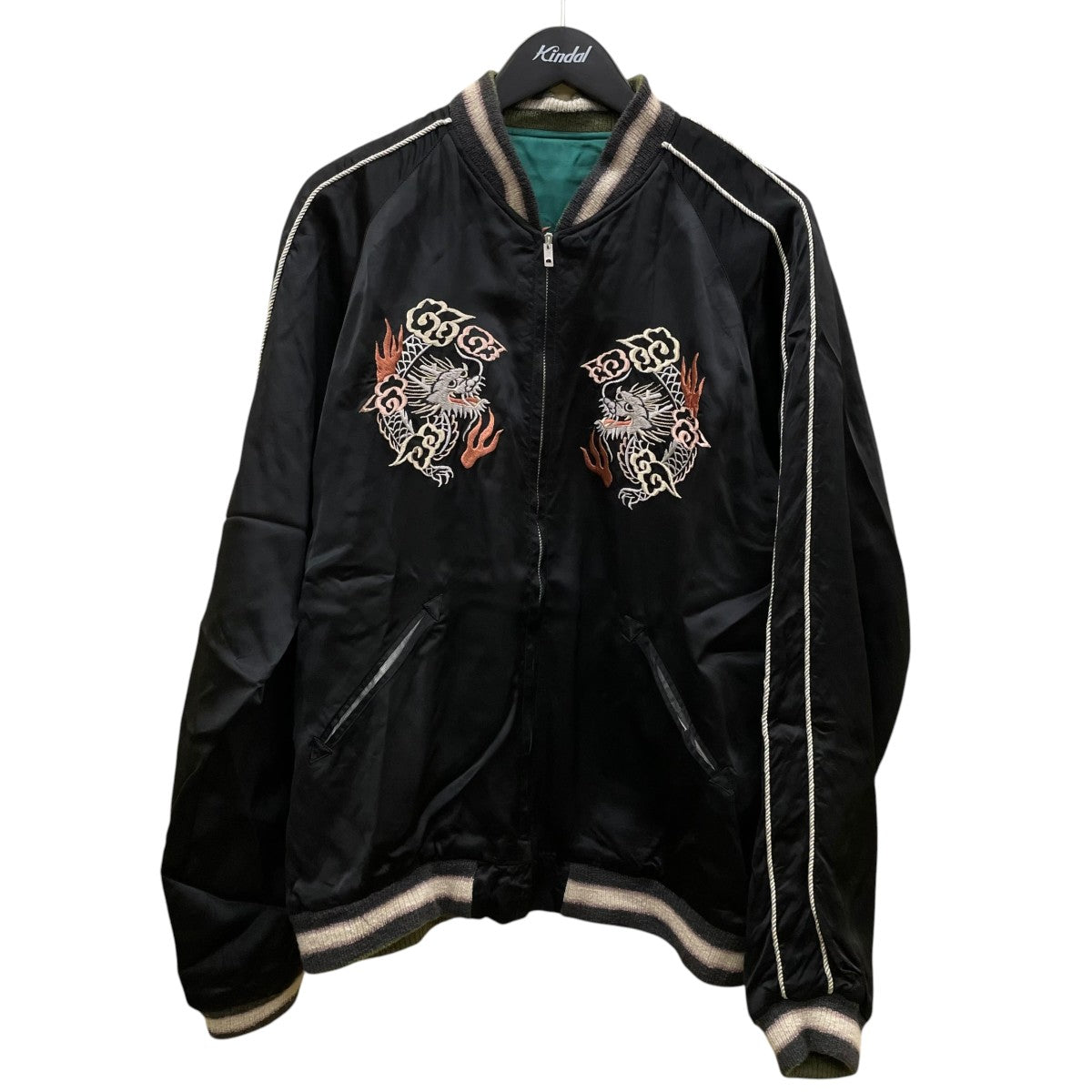 Mid 1950s Style Acetate Souvenir JacketスカジャンTT15619