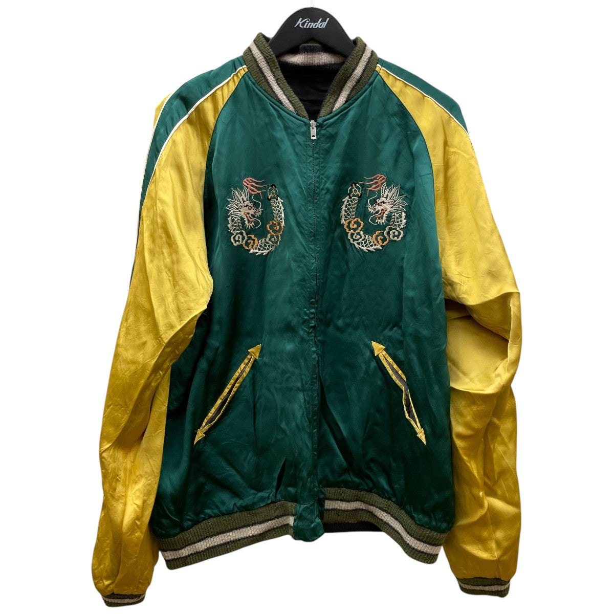 Mid 1950s Style Acetate Souvenir JacketスカジャンTT15619