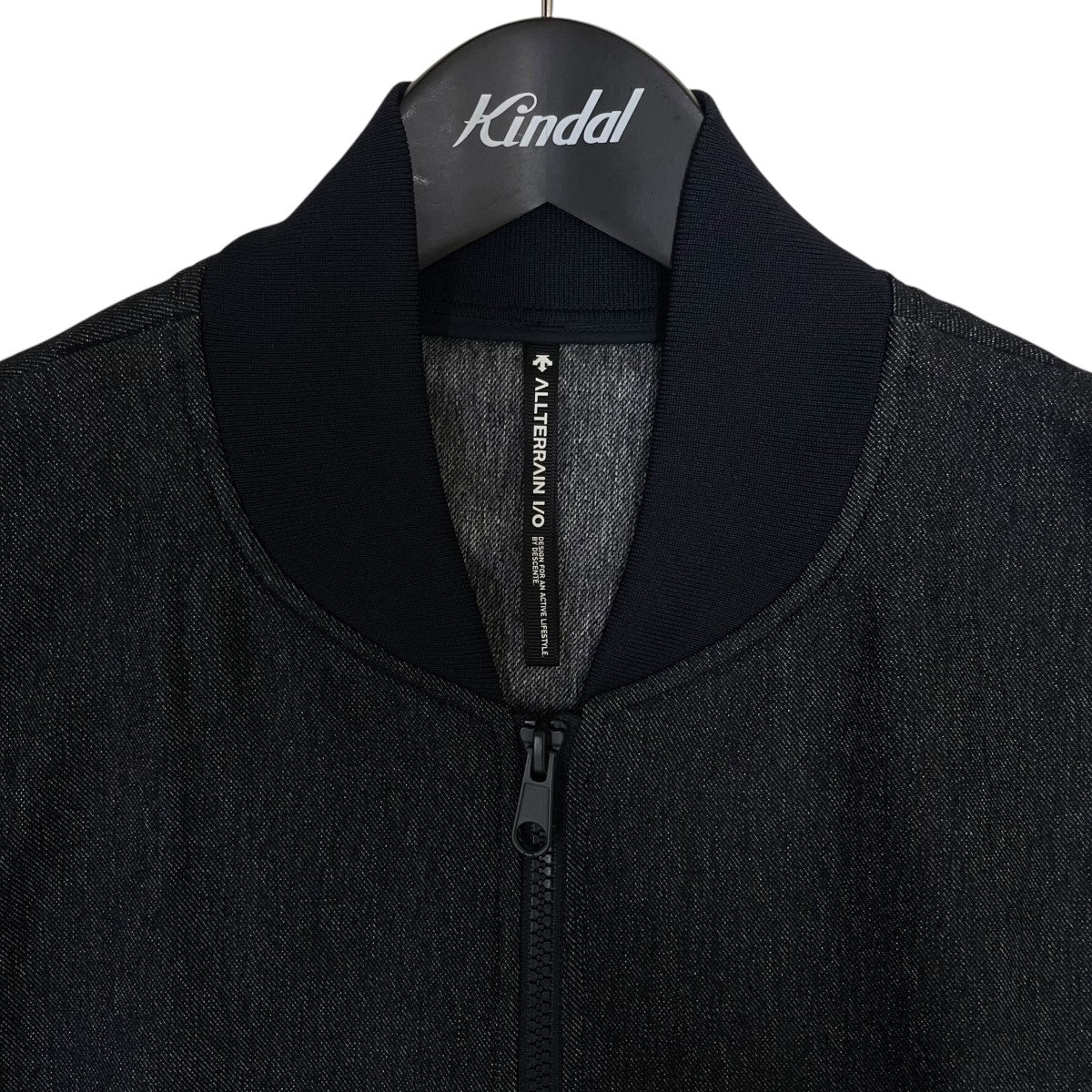 MUNSING WEAR デニム ポリエステル トラックジャケット MA-1ジャケットDU6SJK15M 古着・中古-3枚目のアイテム画像