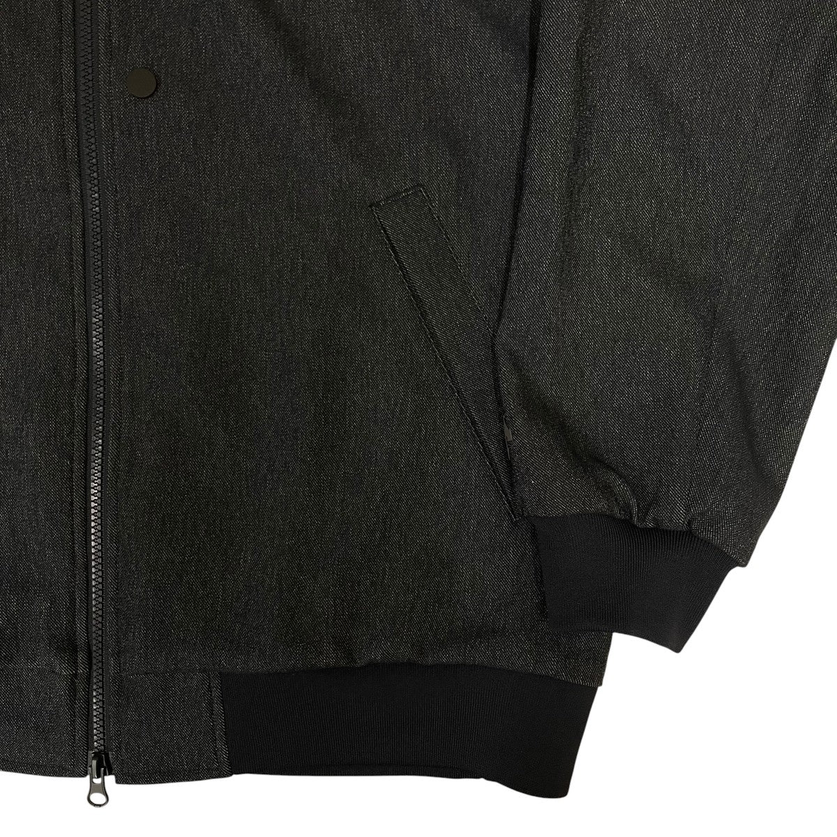 MUNSING WEAR デニム ポリエステル トラックジャケット MA-1ジャケットDU6SJK15M 古着・中古-4枚目のアイテム画像