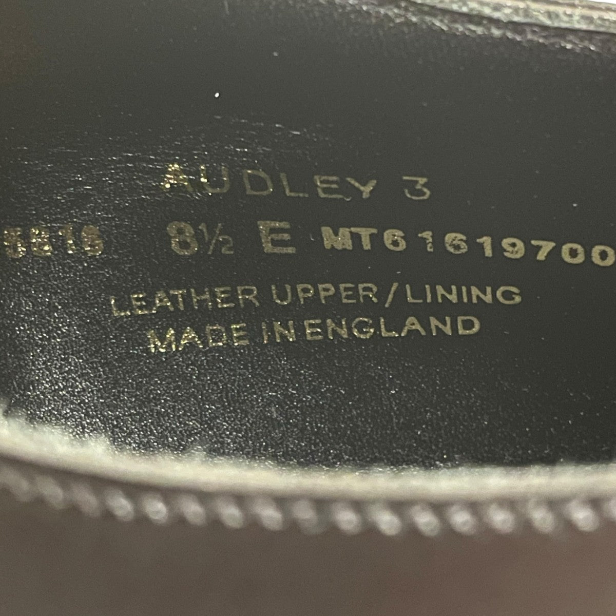 現品のみ audley3ストレートチップシューズ25816