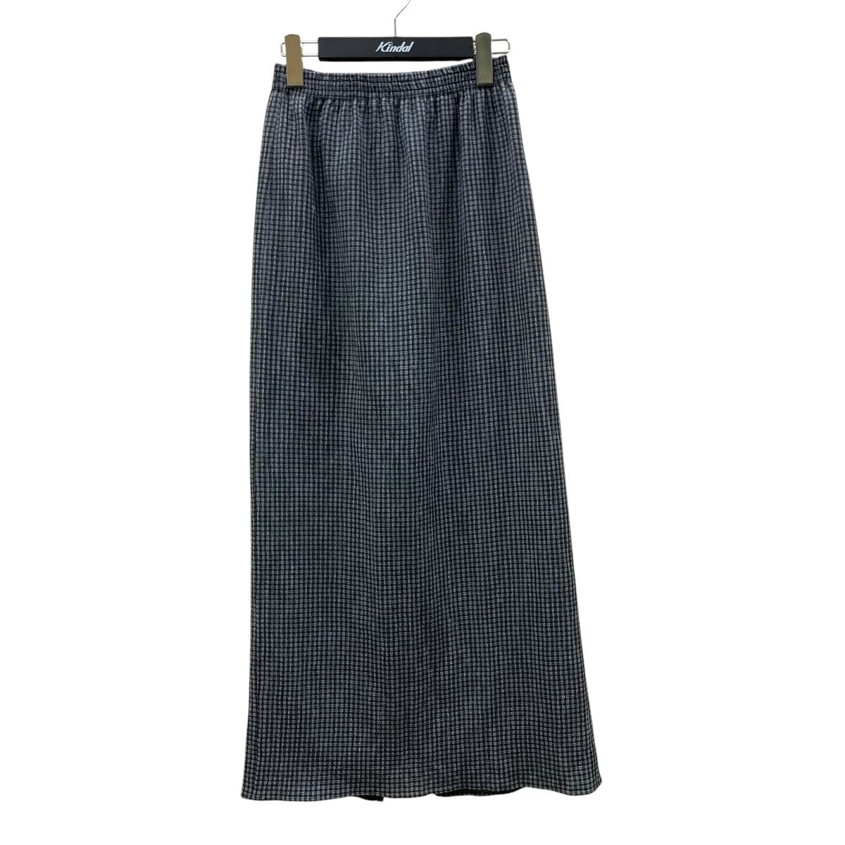STEVEN ALAN WRINKLE CHECK MAXI SKIRTスカート8224-207-0194 古着・中古-1枚目のアイテム画像