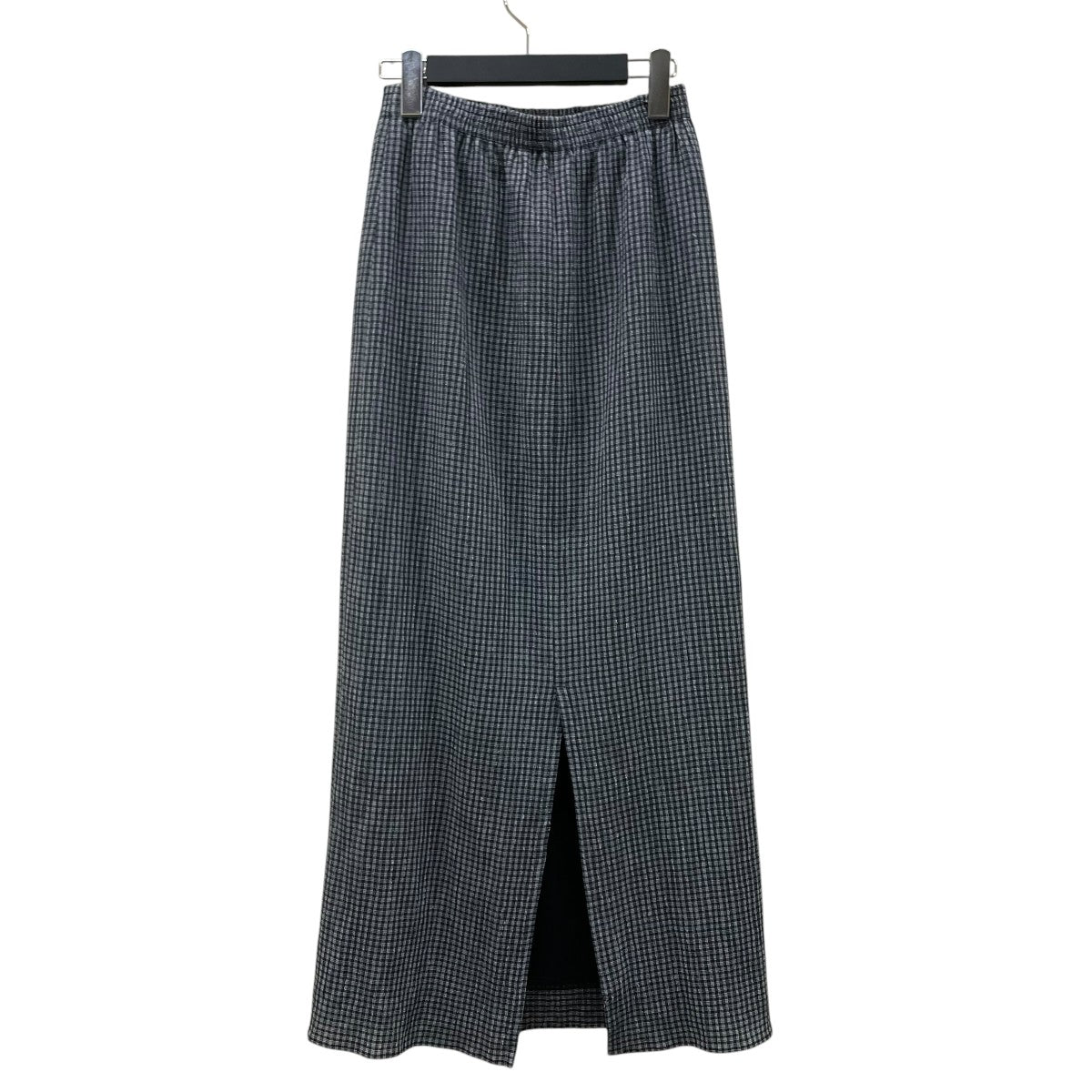 STEVEN ALAN WRINKLE CHECK MAXI SKIRTスカート8224-207-0194 古着・中古-2枚目のアイテム画像
