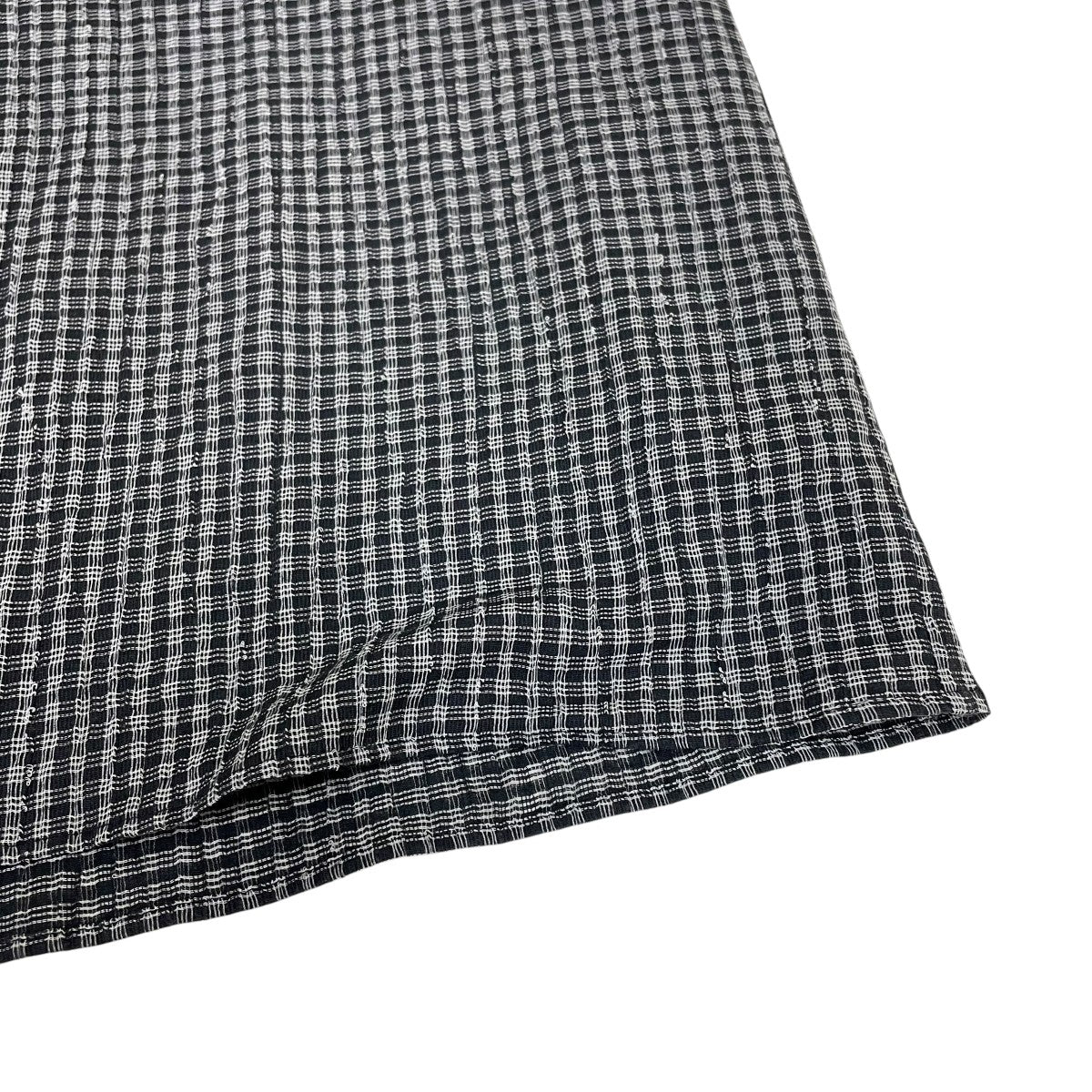 STEVEN ALAN WRINKLE CHECK MAXI SKIRTスカート8224-207-0194 古着・中古-4枚目のアイテム画像
