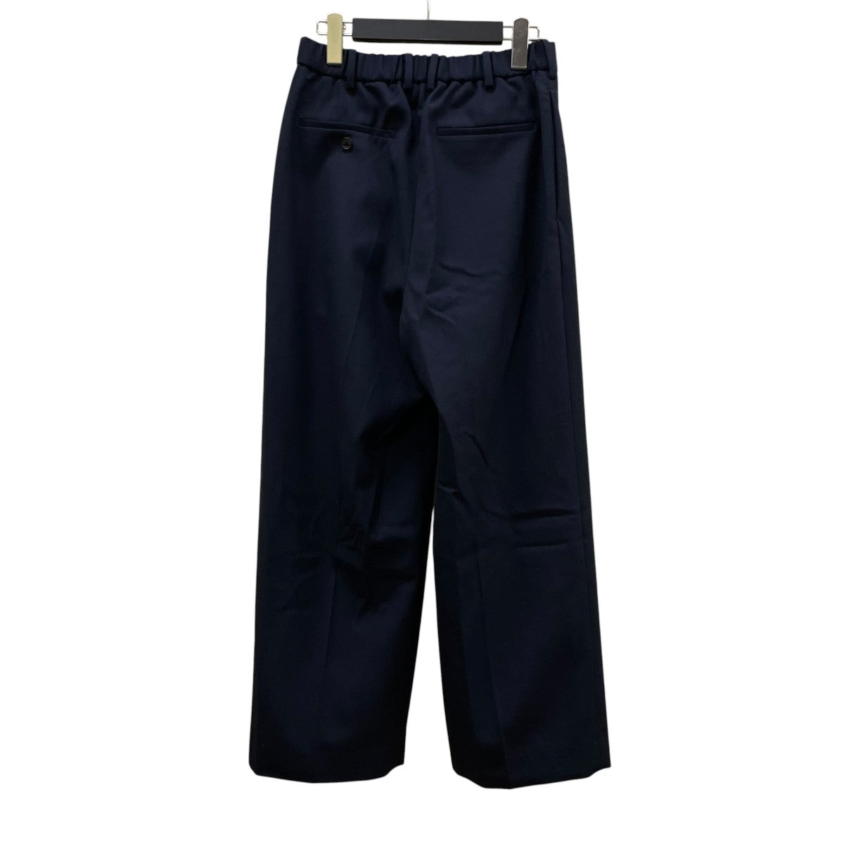 DOUBLE PLEATED TROUSERS ORGANIC WOOL SURVIVAL CLOTH2タック スラックスA23C-04PT02C