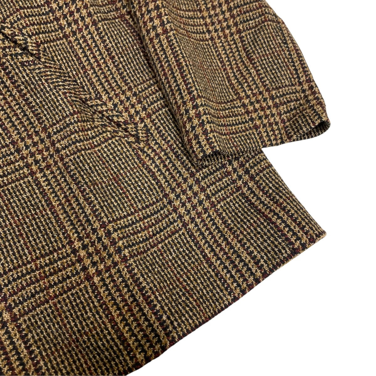 ATON SILK TWEED SHIRT JACKETジャケット7110488 古着・中古-4枚目のアイテム画像