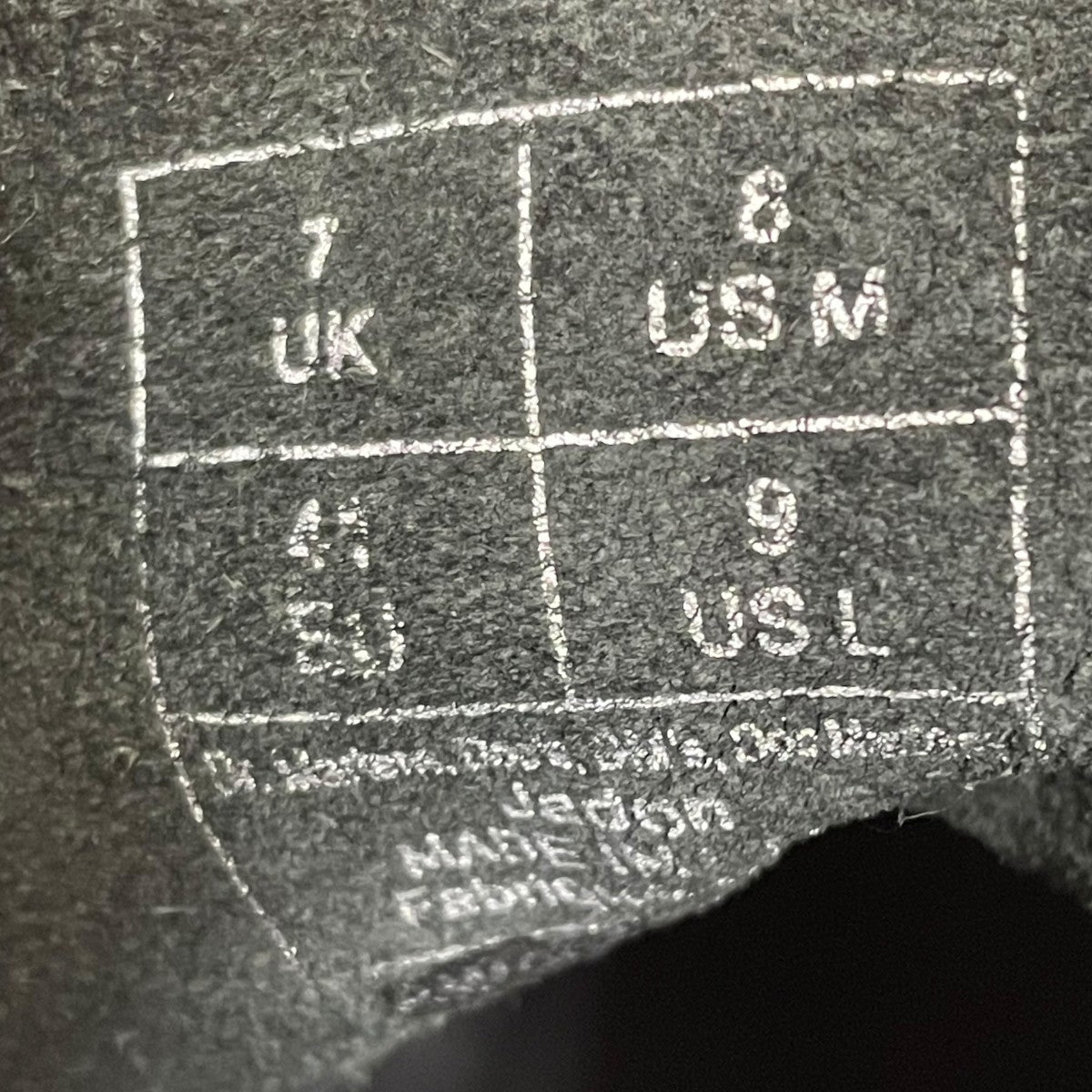 Dr．Martens ブーツAW006 古着・中古-5枚目のアイテム画像