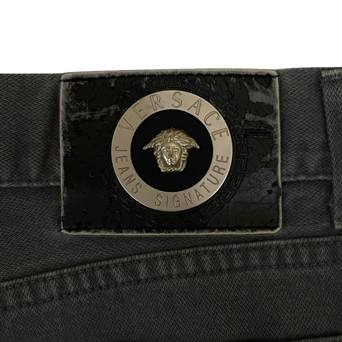 VERSACE JEANS COUTURE デニムストレートパンツ コットンパンツ 古着・中古-10枚目のアイテム画像