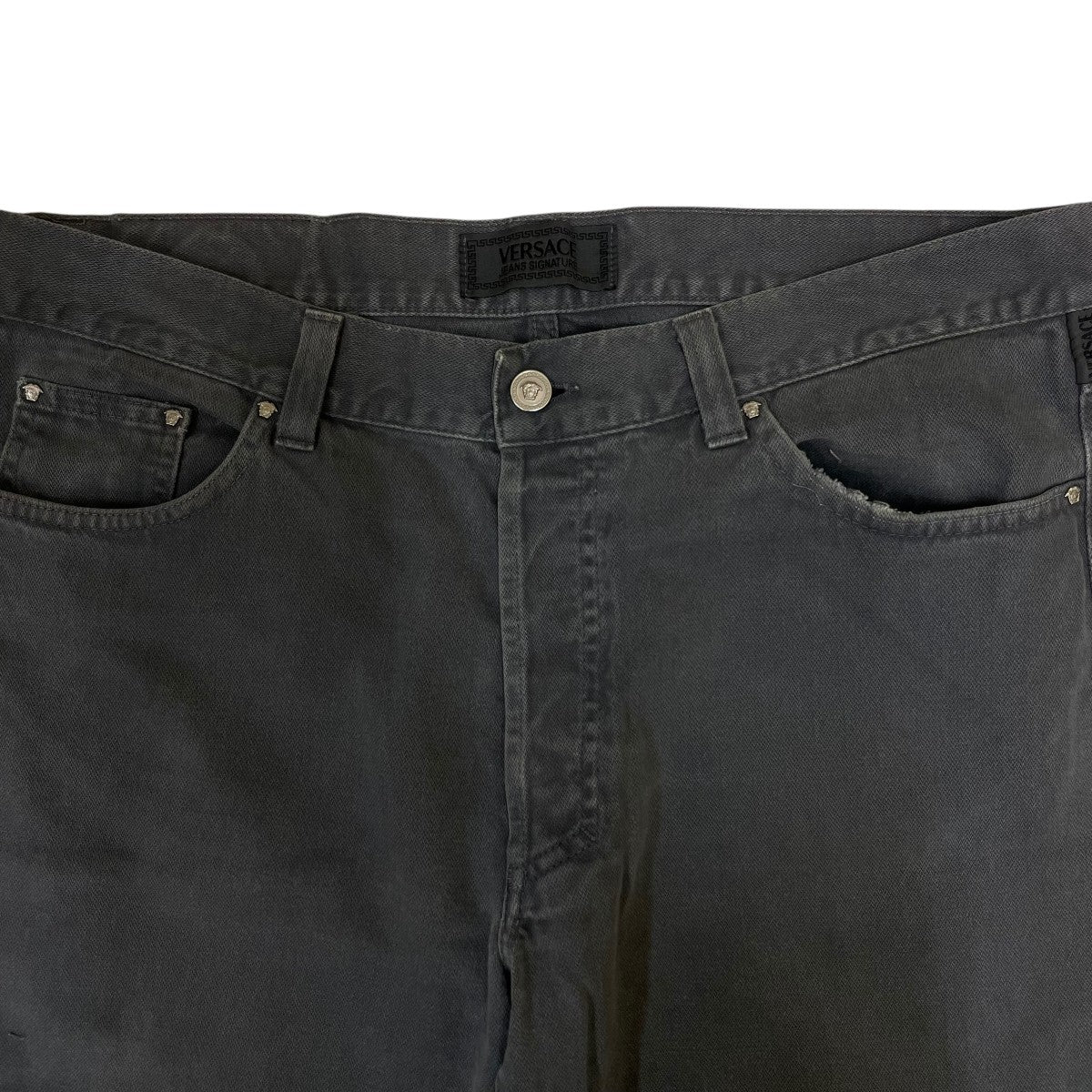 VERSACE JEANS COUTURE デニムストレートパンツ コットンパンツ 古着・中古-3枚目のアイテム画像