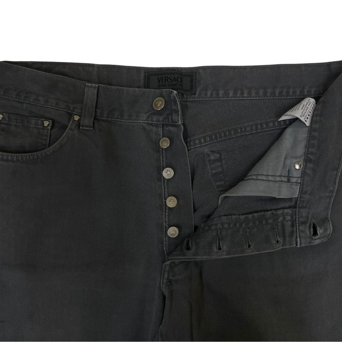 VERSACE JEANS COUTURE デニムストレートパンツ コットンパンツ 古着・中古-4枚目のアイテム画像