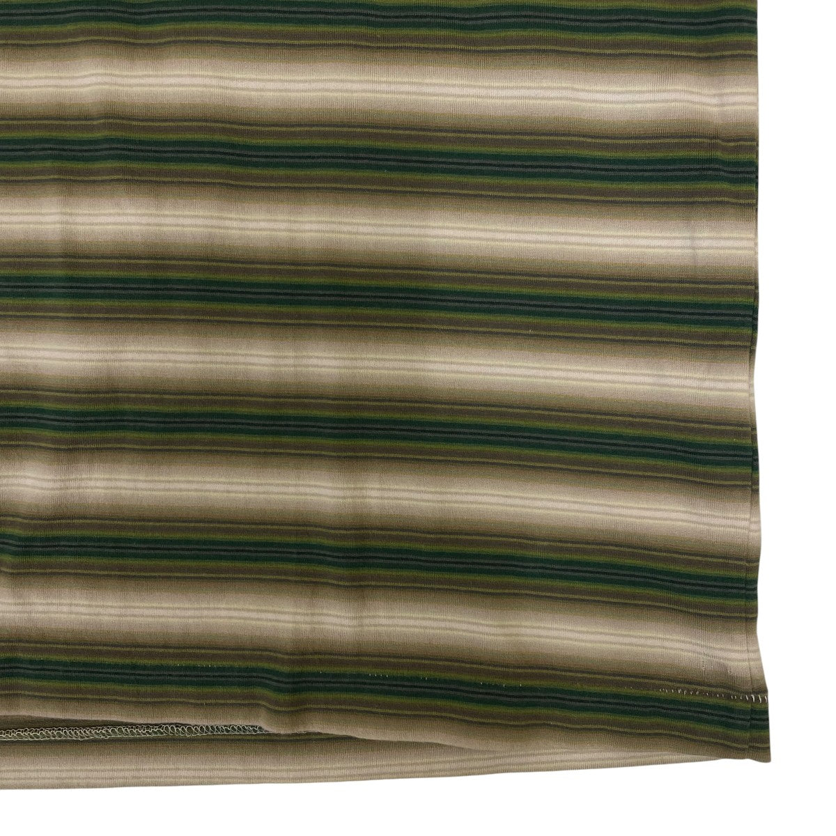 AURALEE GRADIENT STRIPE JERSEY TEEストライプ柄 半袖Tシャツ コットンTシャツA25AT02GJ 古着・中古-4枚目のアイテム画像