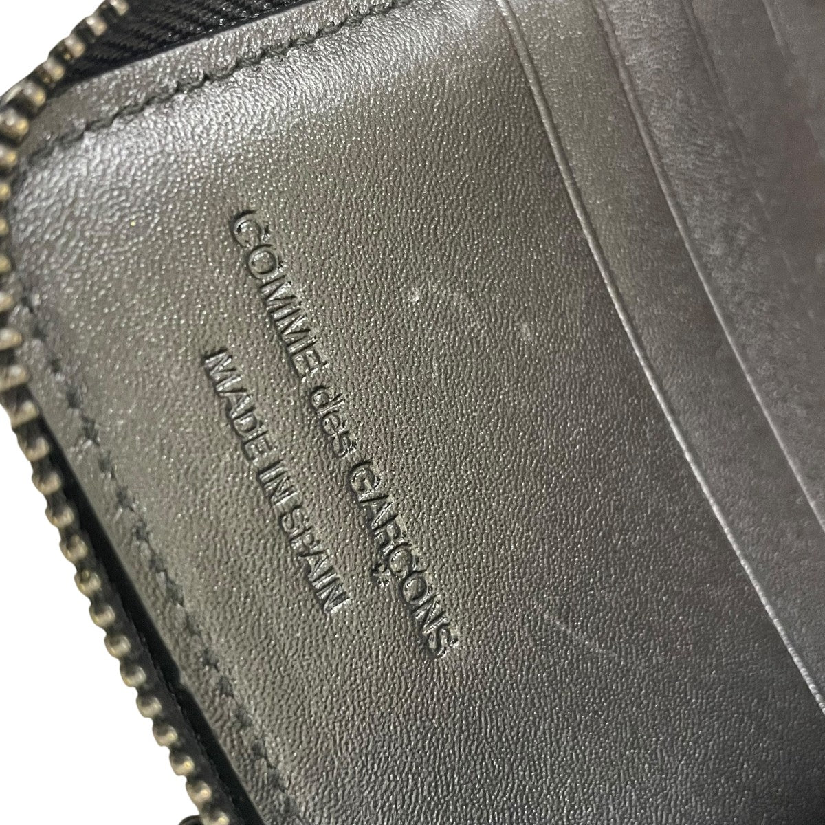COMME des GARCONS 2つ折り財布SA2100ZM 古着・中古-8枚目のアイテム画像