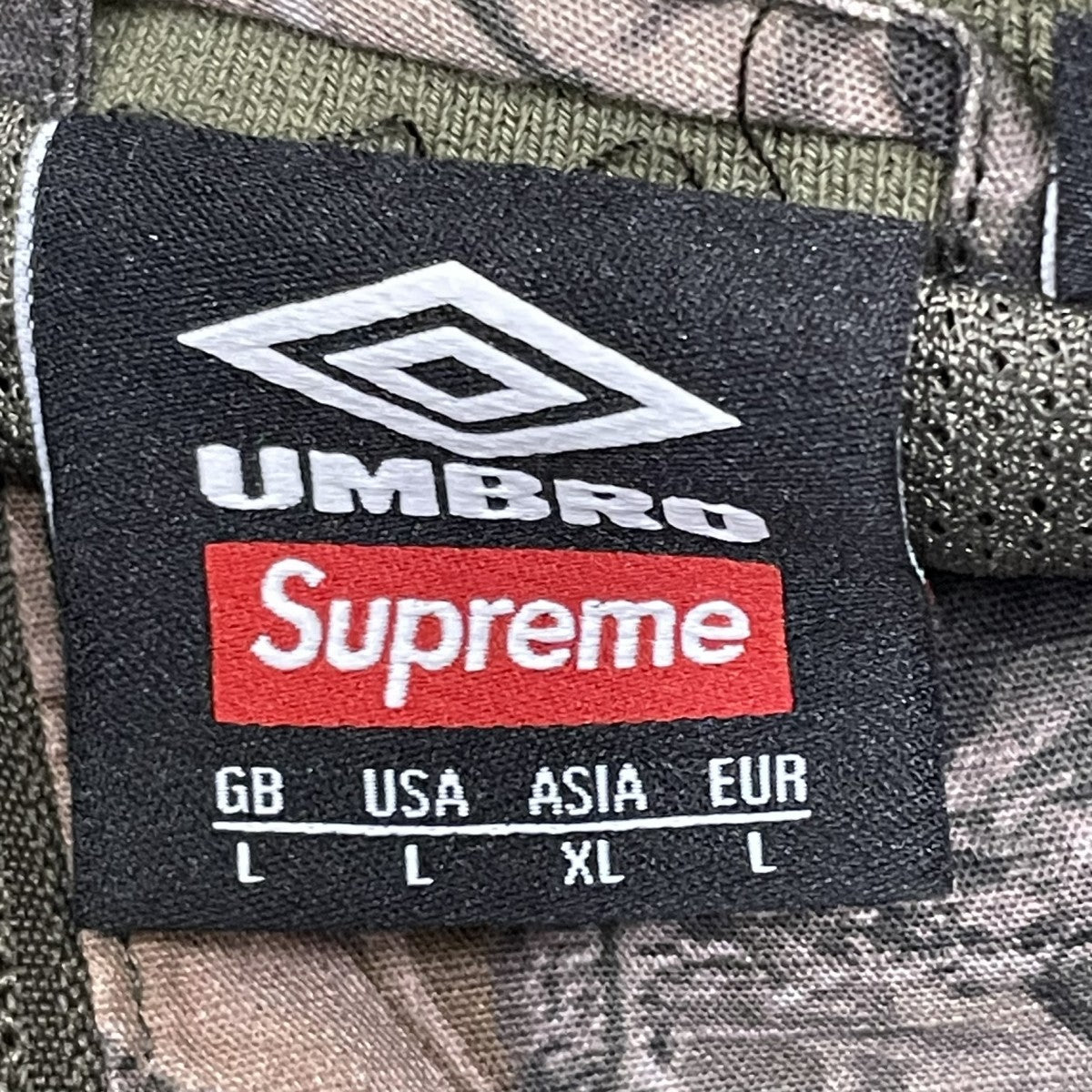Supreme×UMBRO 26SSUmbro Cotton Ripstop Track Jacketカモフラージュ