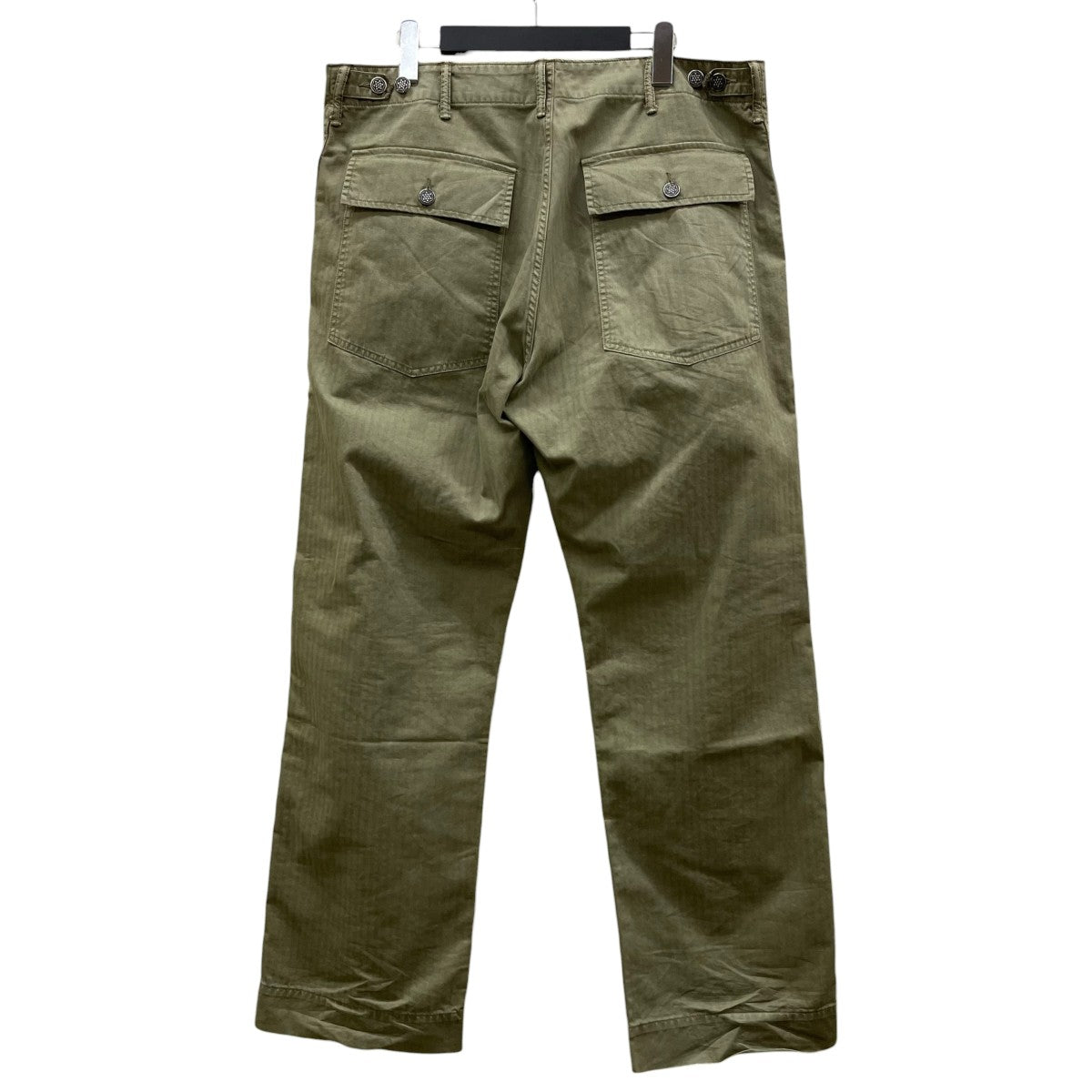 RRL 13 STAR HBT BAKER PANTSコットン ベイカーパンツ ワークパンツ 古着・中古-2枚目のアイテム画像