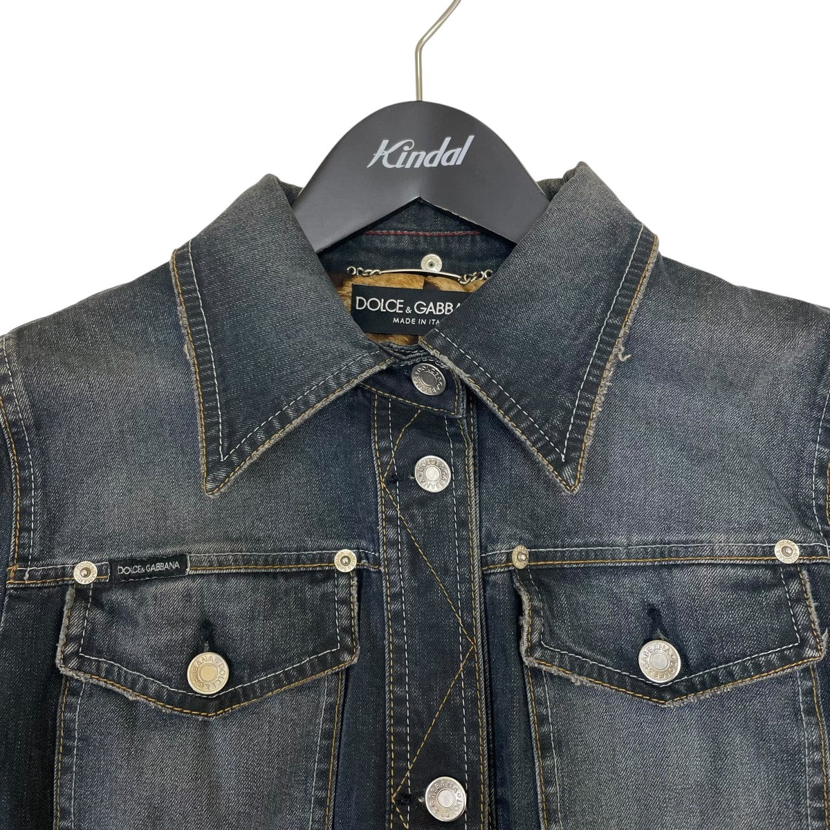 DOLCE ＆ GABBANA デニムジャケットDS F9041D 古着・中古-3枚目のアイテム画像