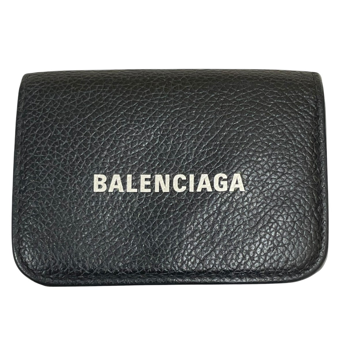 BALENCIAGA 製造番号 刻印薄れコンパクトウォレット593813 古着・中古-1枚目のアイテム画像