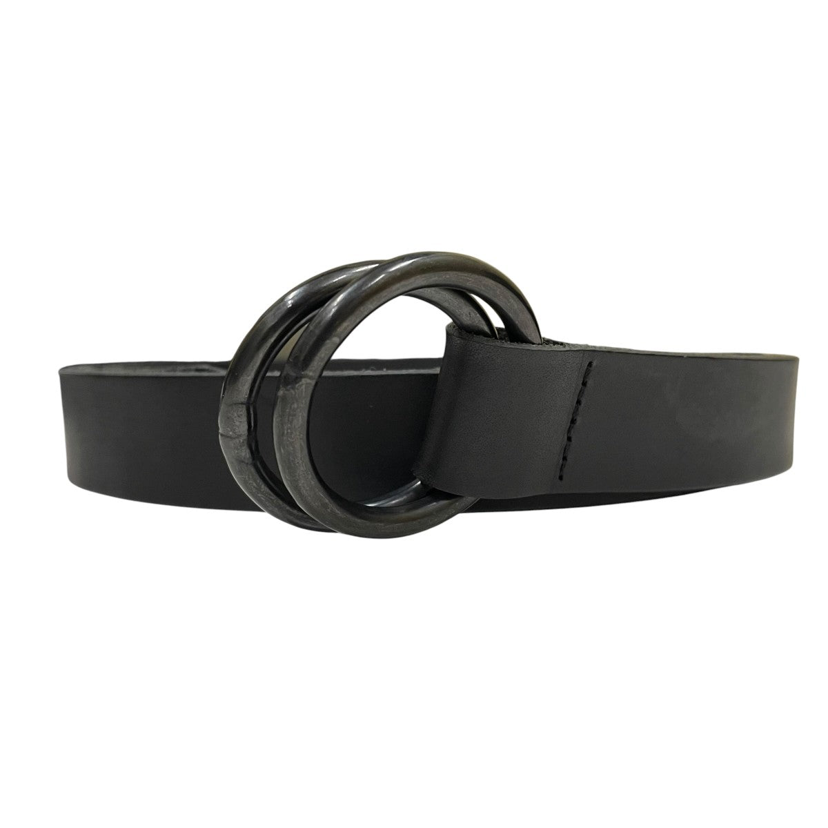 COW LEATHER25MM LONG RING BELTベルト