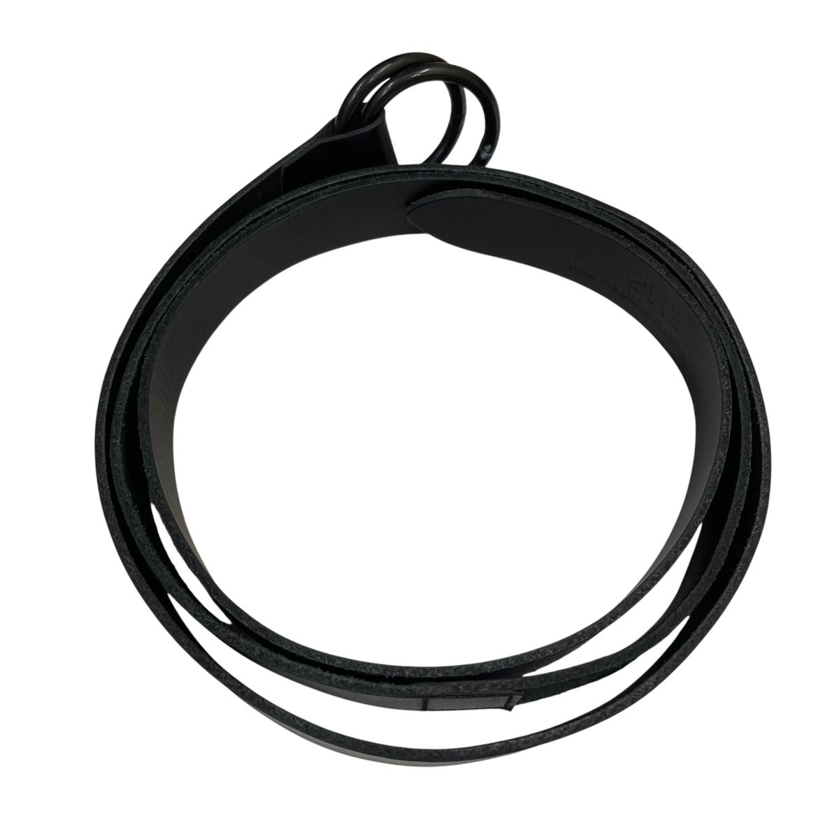COW LEATHER25MM LONG RING BELTベルト