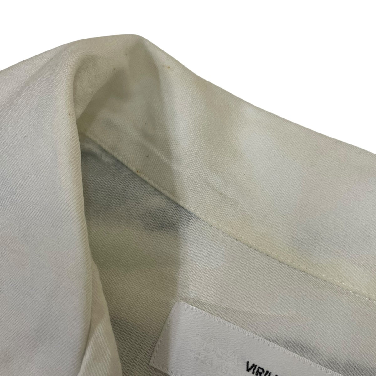TOGA VIRILIS(トーガヴィリリース) Cupra cotton print shirtプリント