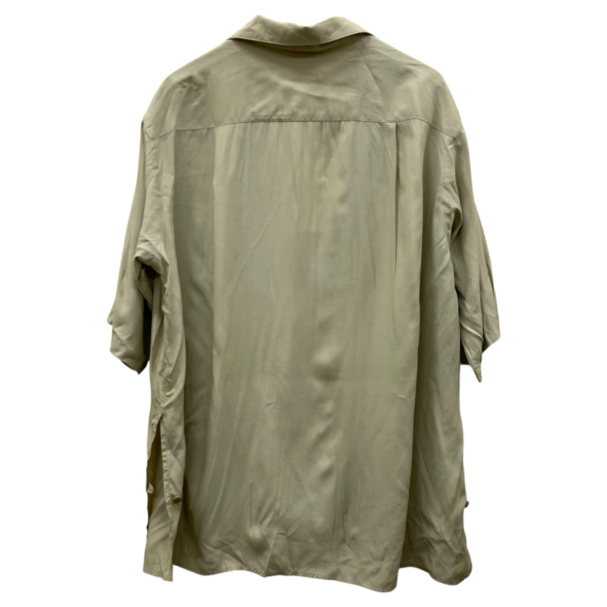 YOKE HALF SLEEVES BIG FLAP SHIRTオープンカラー オーバーサイズ 半袖シャツY21SS0205SH 古着・中古-2枚目のアイテム画像