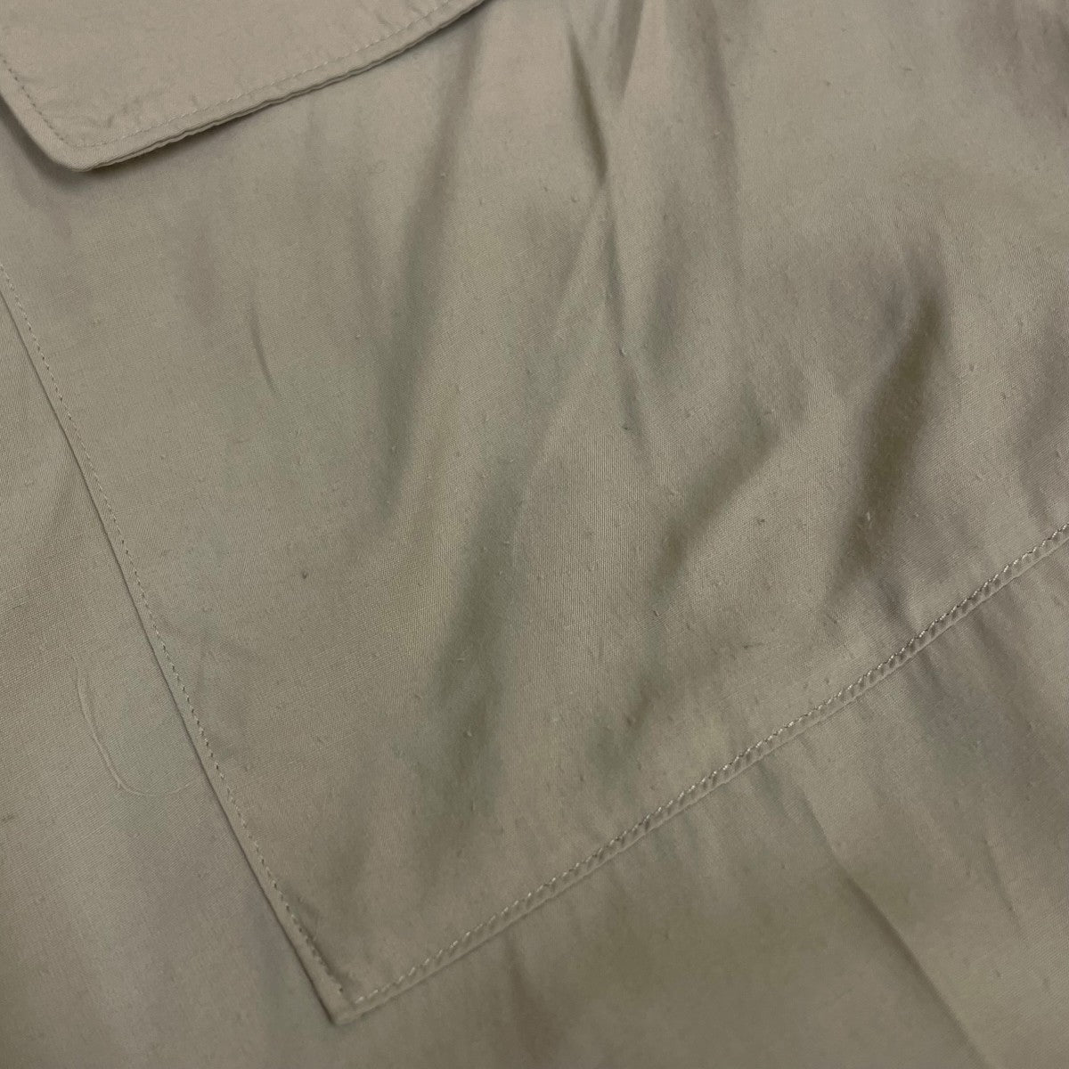 YOKE HALF SLEEVES BIG FLAP SHIRTオープンカラー オーバーサイズ 半袖シャツY21SS0205SH 古着・中古-9枚目のアイテム画像