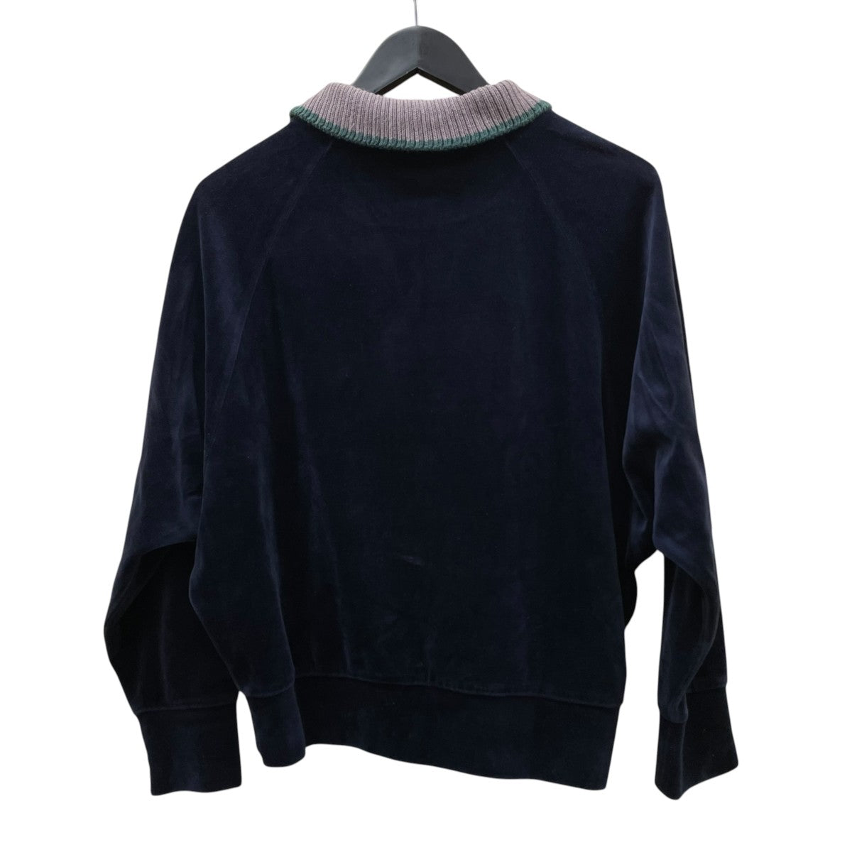 Velour TopドルマンスリーブベロアカットソーF5387