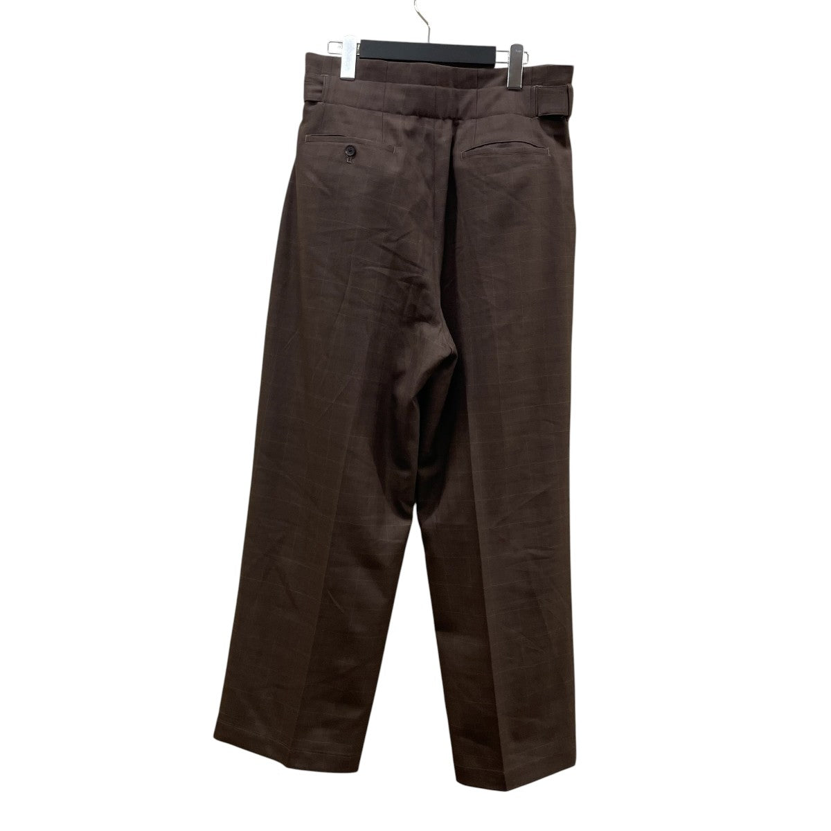 YOKE HIGH WAIST BELTED PANTSベルテッドパンツYK21AW0255P 古着・中古-2枚目のアイテム画像