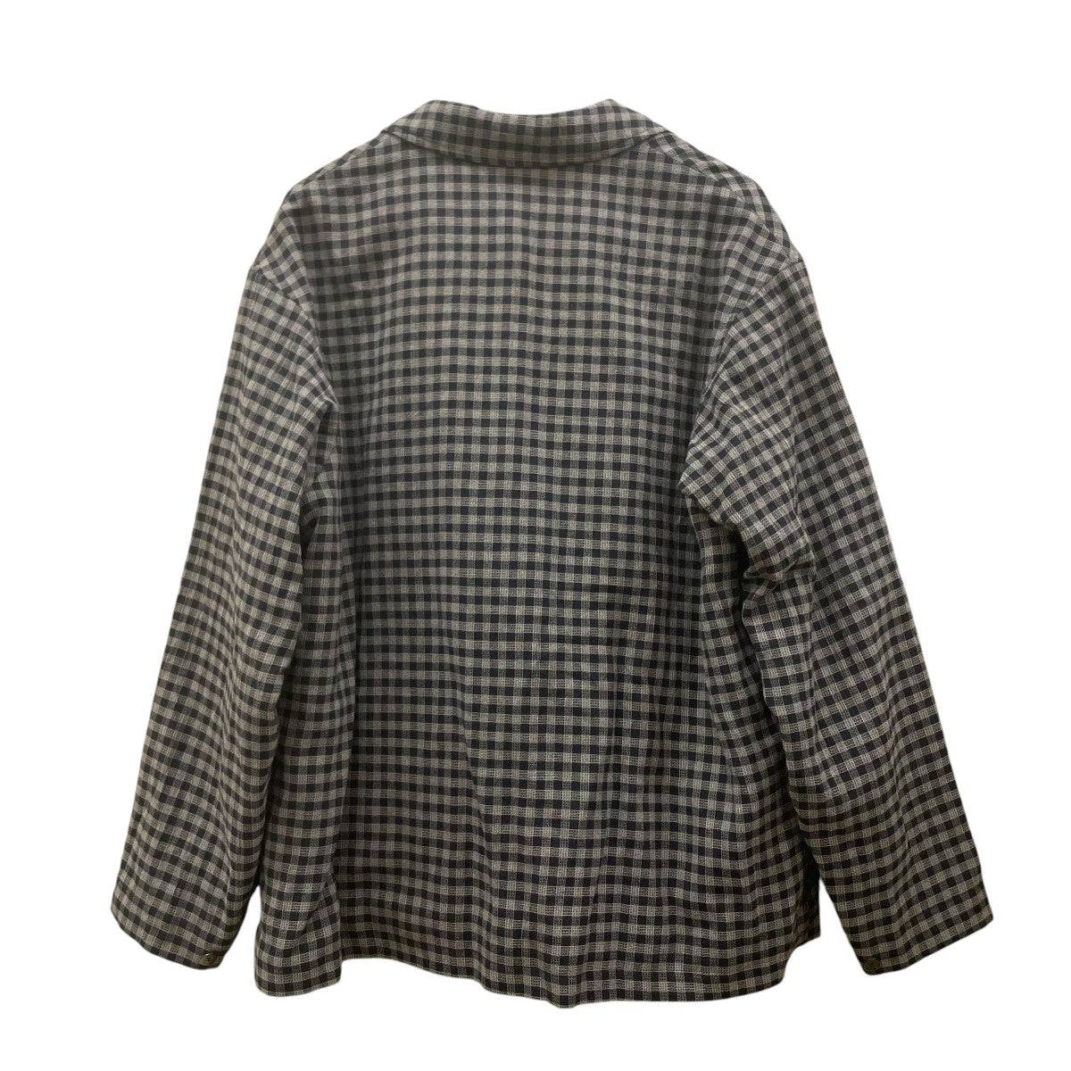 ERiKOKATORi 26SScheck cotton jacketジャケットEK12-1-3 古着・中古-2枚目のアイテム画像