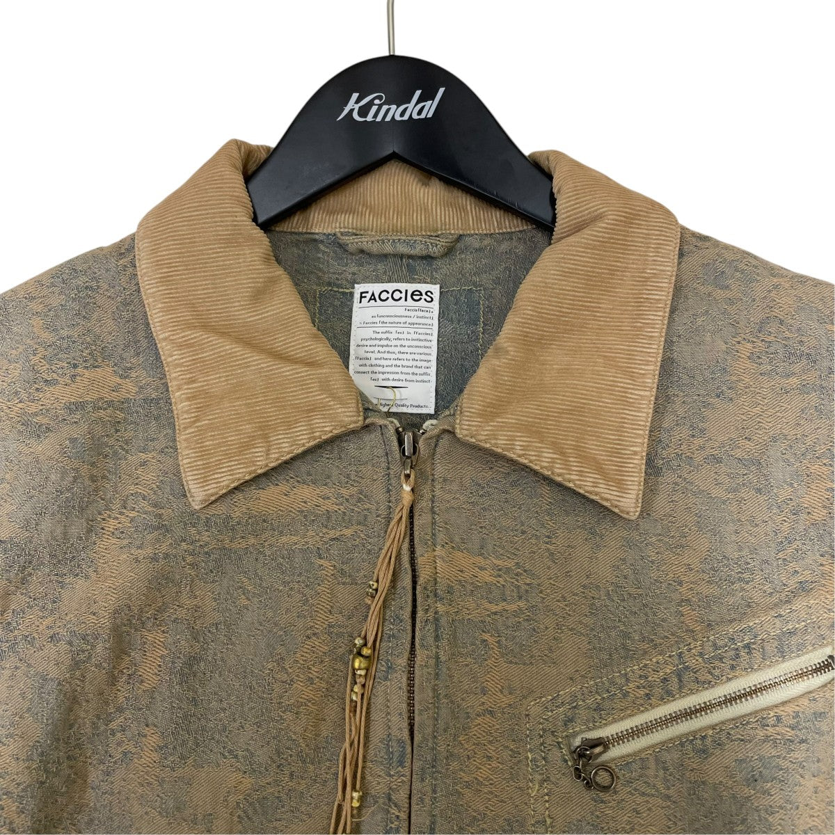 26SSJacquard Denim Work JacketデニムジャケットF26S03009-1
