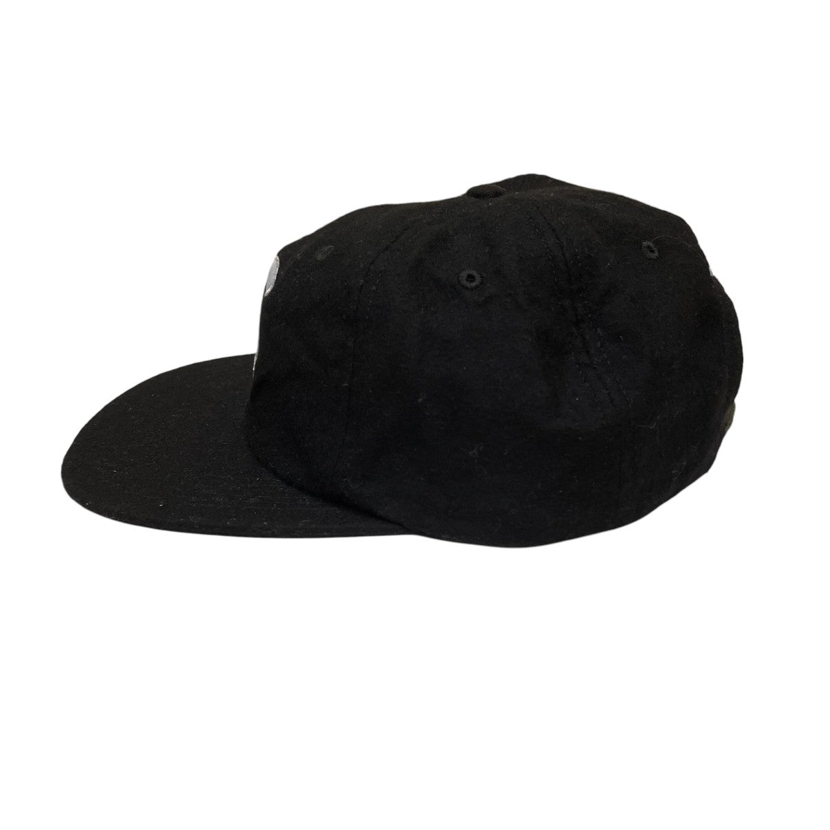 Supreme(シュプリーム) Boiled Wool S Logo 6-Panelキャップ ブラック