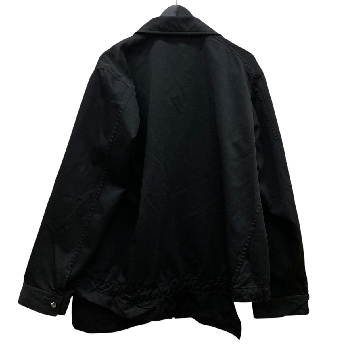 18AWWhite Shock期 Polyester Filled Twisted Coach Jacketアシンメトリージャケット コートPB J033