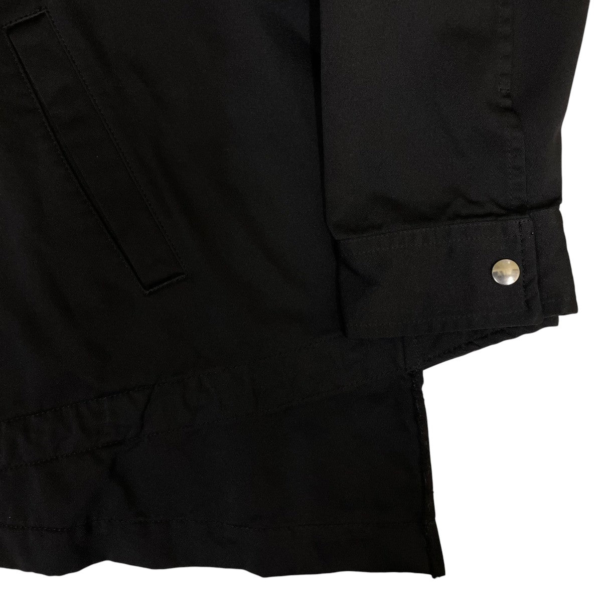 18AWWhite Shock期 Polyester Filled Twisted Coach Jacketアシンメトリージャケット コートPB J033