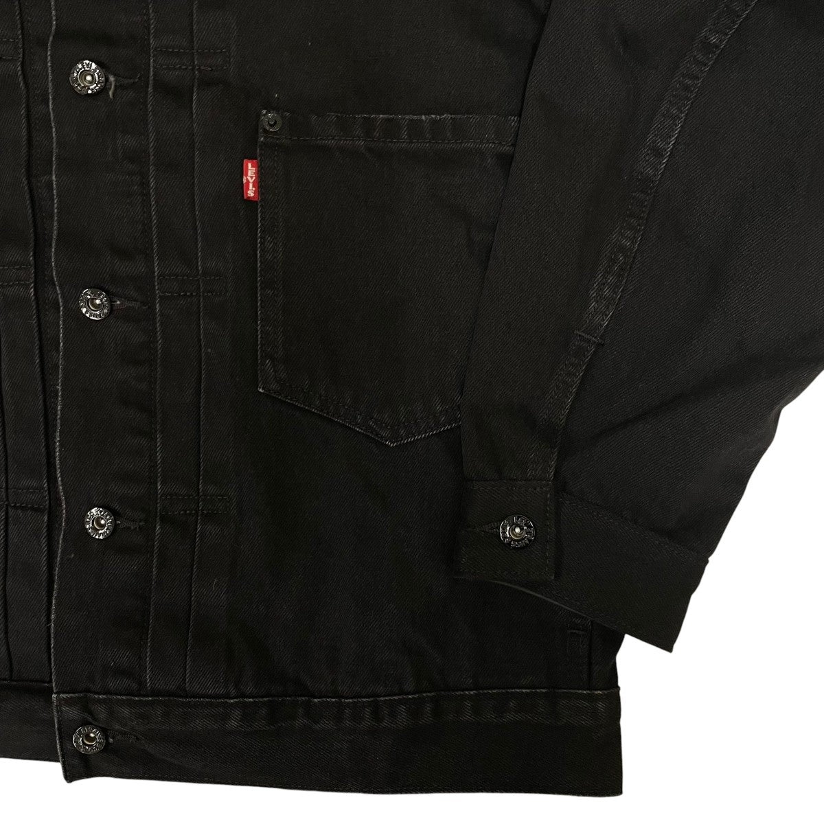 25AW襟レザー 2nd Type Tracker Jacketデニムジャケット007X7-0000
