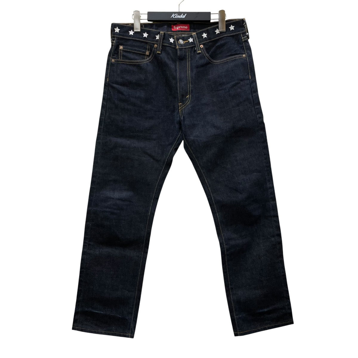 11AW505 Zip Fly Jean星 プリント デニムパンツ005050578
