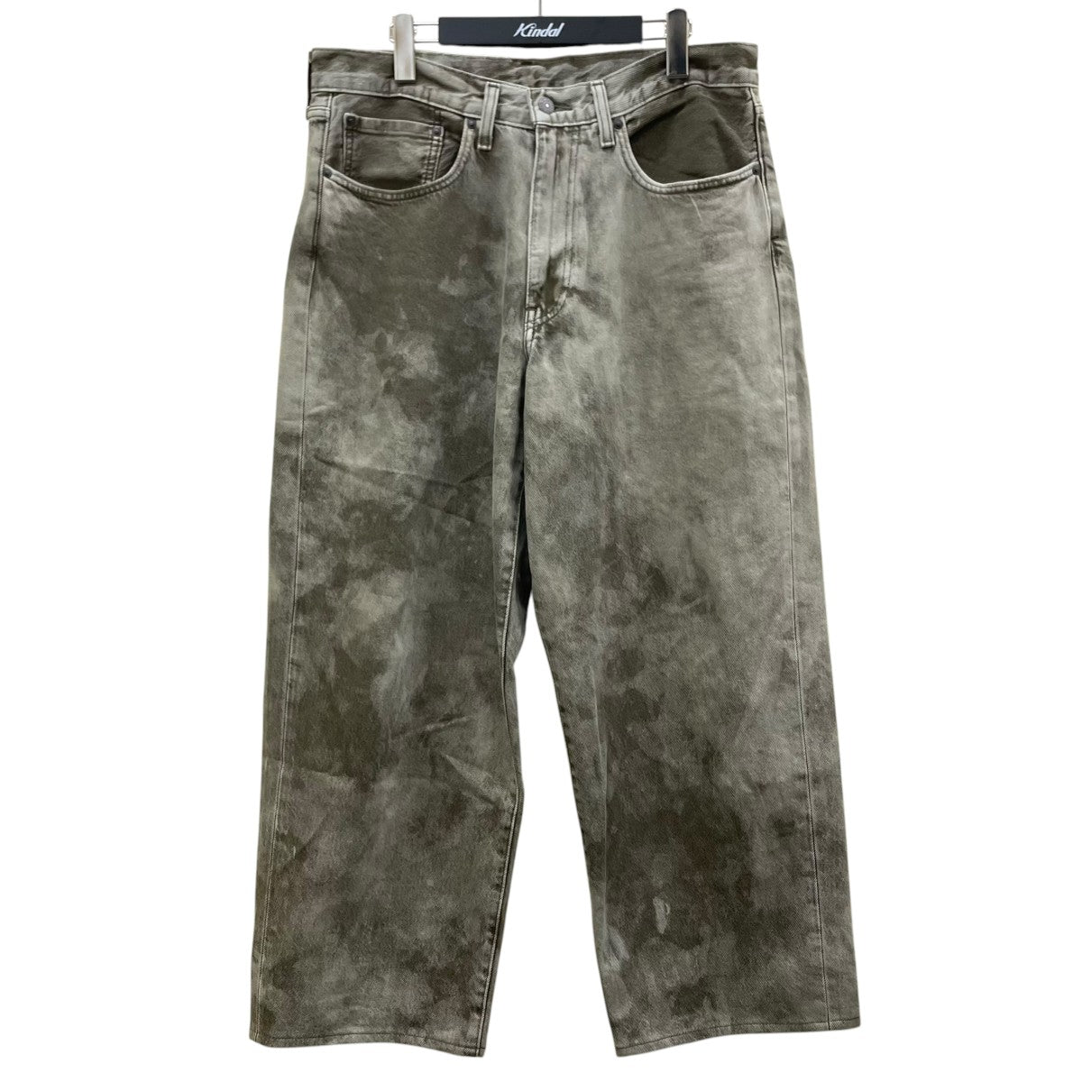 LEVI’S 578ダスト加工 ワイドデニムパンツ バギーパンツ コットンパンツA4750-0113 古着・中古-1枚目のアイテム画像