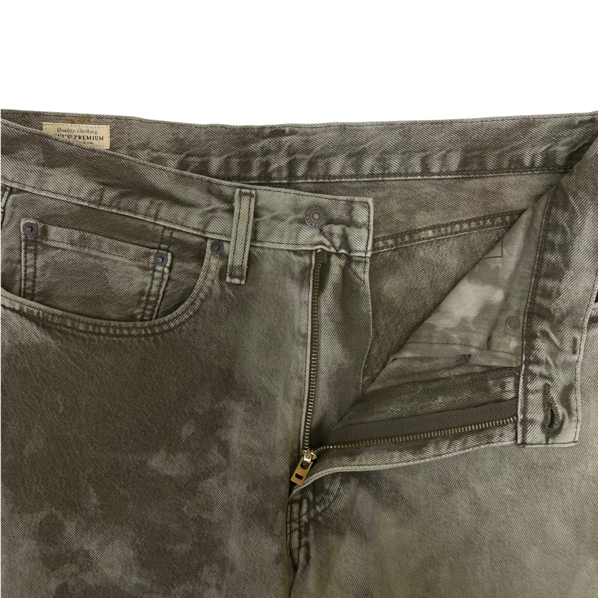 LEVI’S 578ダスト加工 ワイドデニムパンツ バギーパンツ コットンパンツA4750-0113 古着・中古-4枚目のアイテム画像