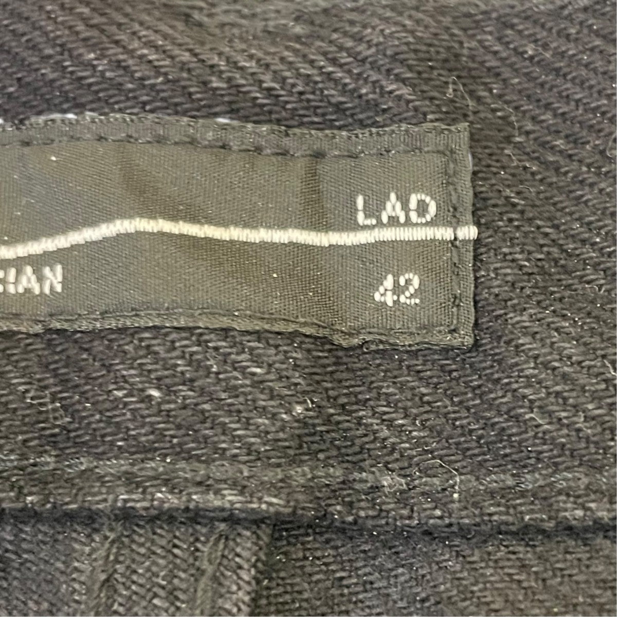 14oz DENIM TAPERED BUGGY PANTSブラックデニム2125 506