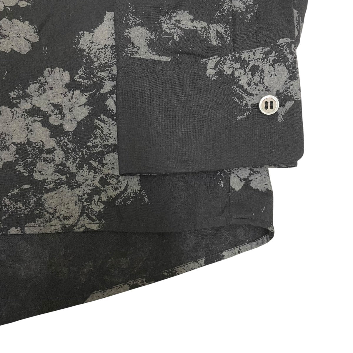 LAD MUSICIAN ROSE MIX OPEN COLLAR BIG SHIRT総柄シャツ2324 108 古着・中古-4枚目のアイテム画像
