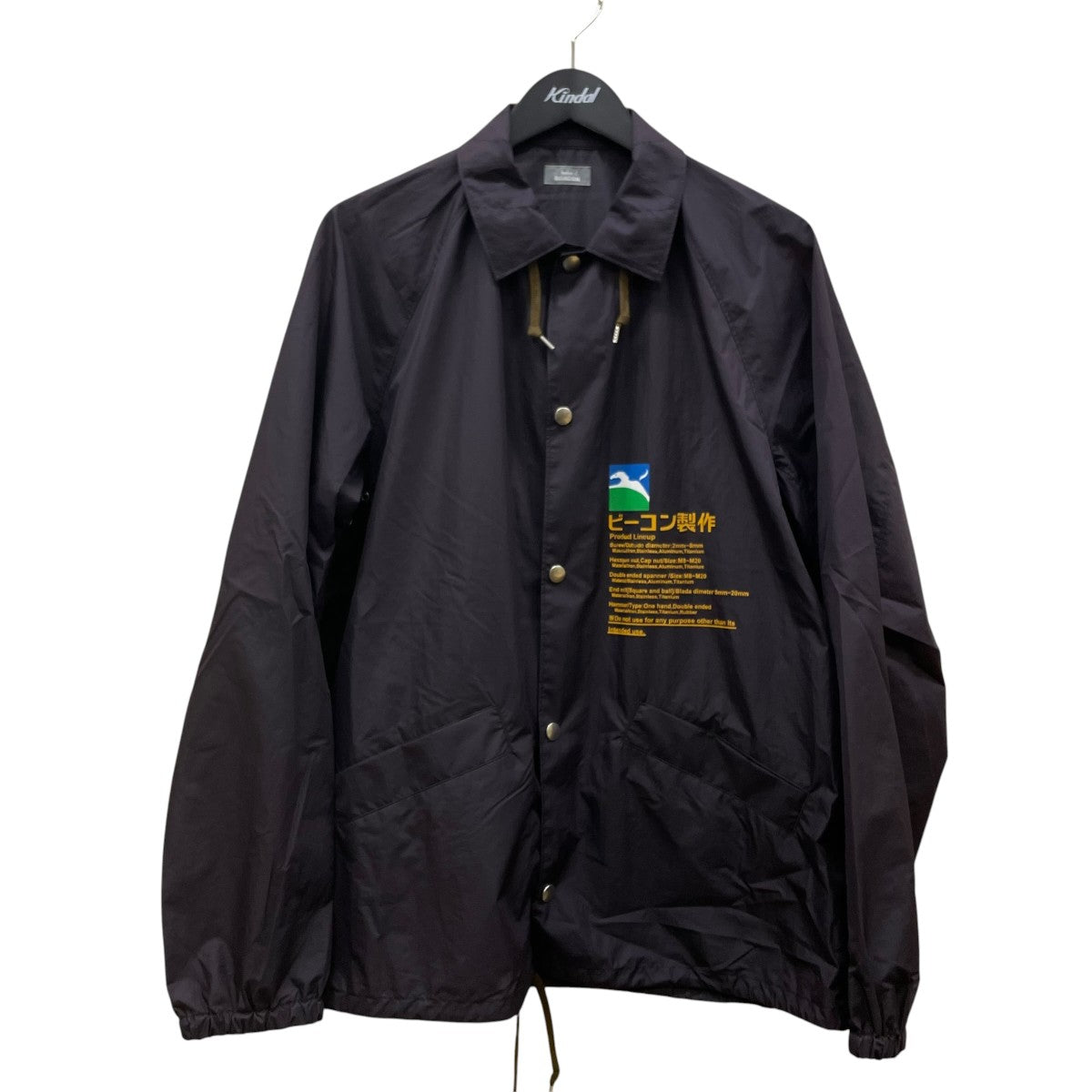 kolor／BEACON コーチジャケット25SBM-G02135 古着・中古-1枚目のアイテム画像
