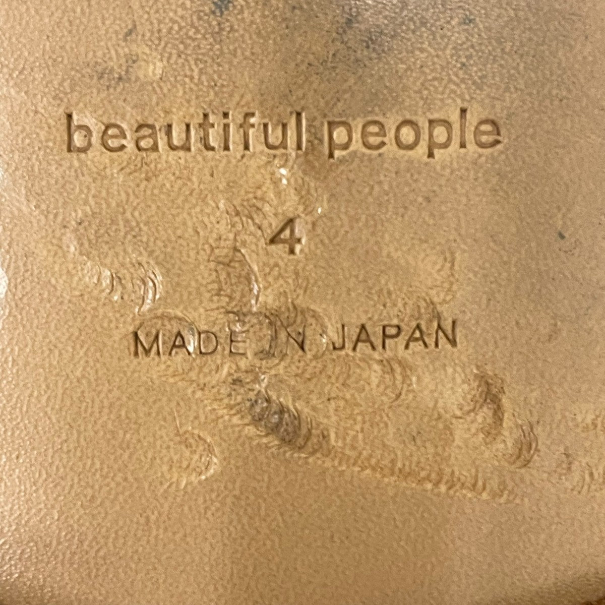 beautiful people(ビューティフルピープル) medarion shoes in cowhide