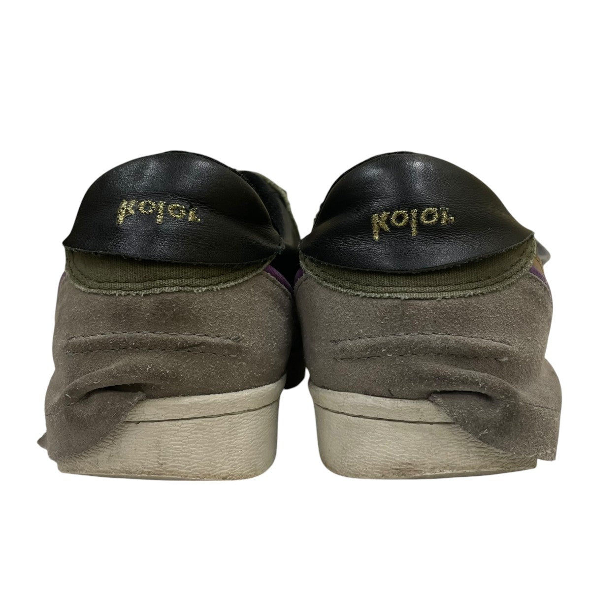 KOLOR(カラー) 20AWドッキングスニーカー再構築 パッチワークデザイン