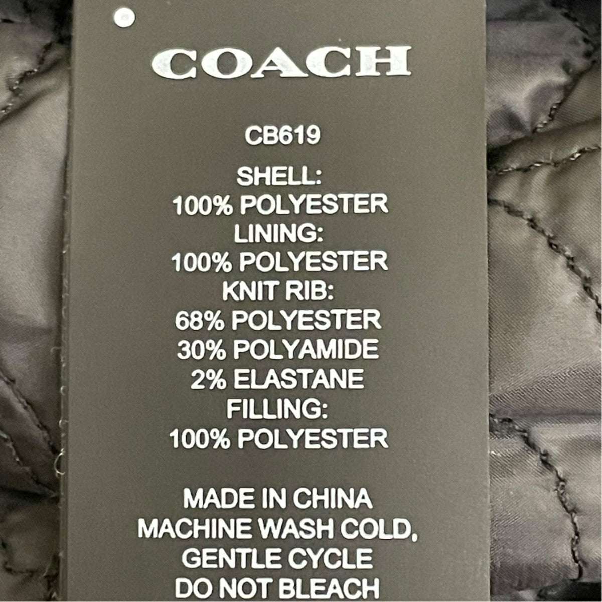 COACH MA-1 ジャケットフライトジャケットCB619 古着・中古-6枚目のアイテム画像