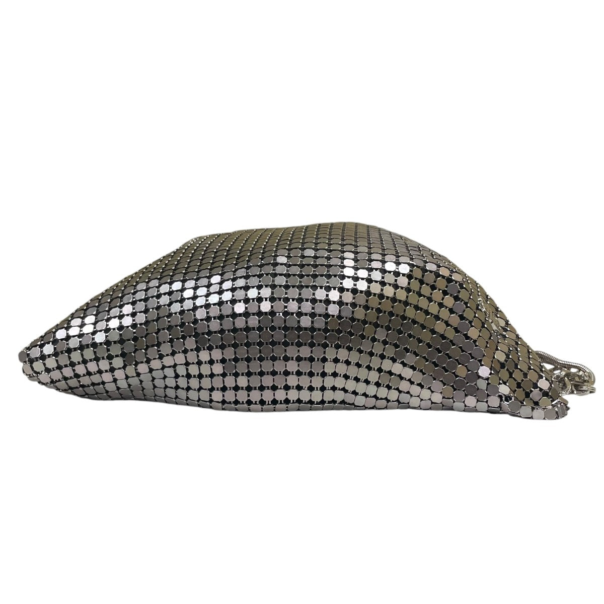 BIGOTRE PURSE METALシルバーメタル 巾着 ショルダーバッグ ハンドバッグ 古着・中古-4枚目のアイテム画像