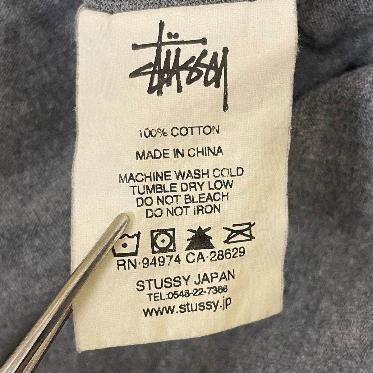 stussy リンガーTシャツ半袖Tシャツ 古着・中古-5枚目のアイテム画像