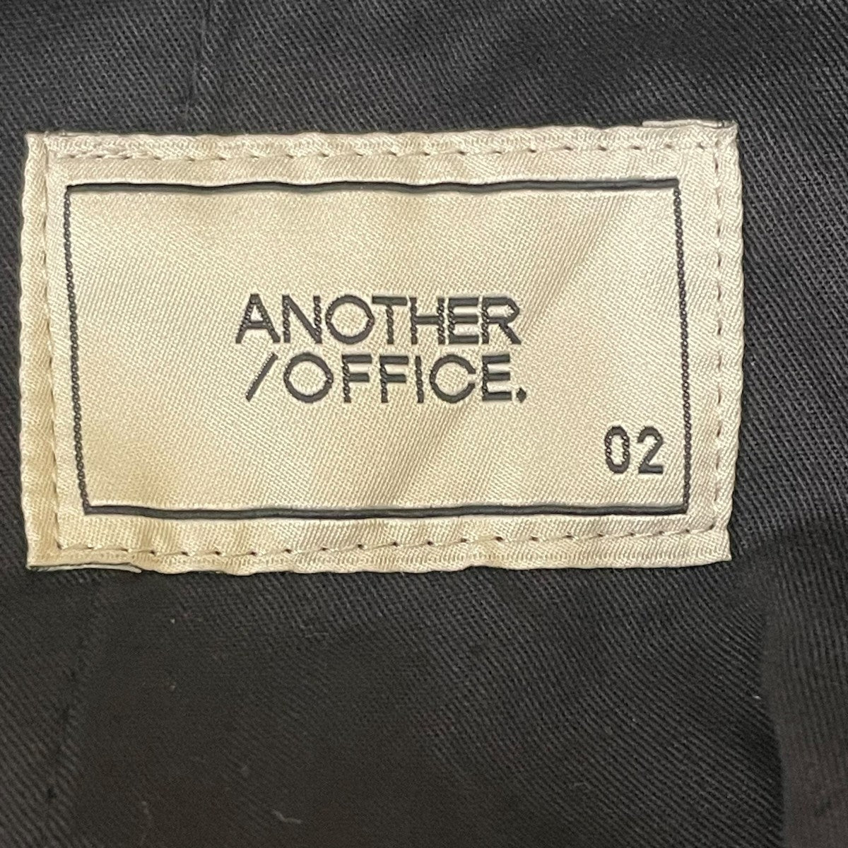 ANOTHER OFFICE Santiago SlacksスラックスAOEFPT004BK 古着・中古-6枚目のアイテム画像
