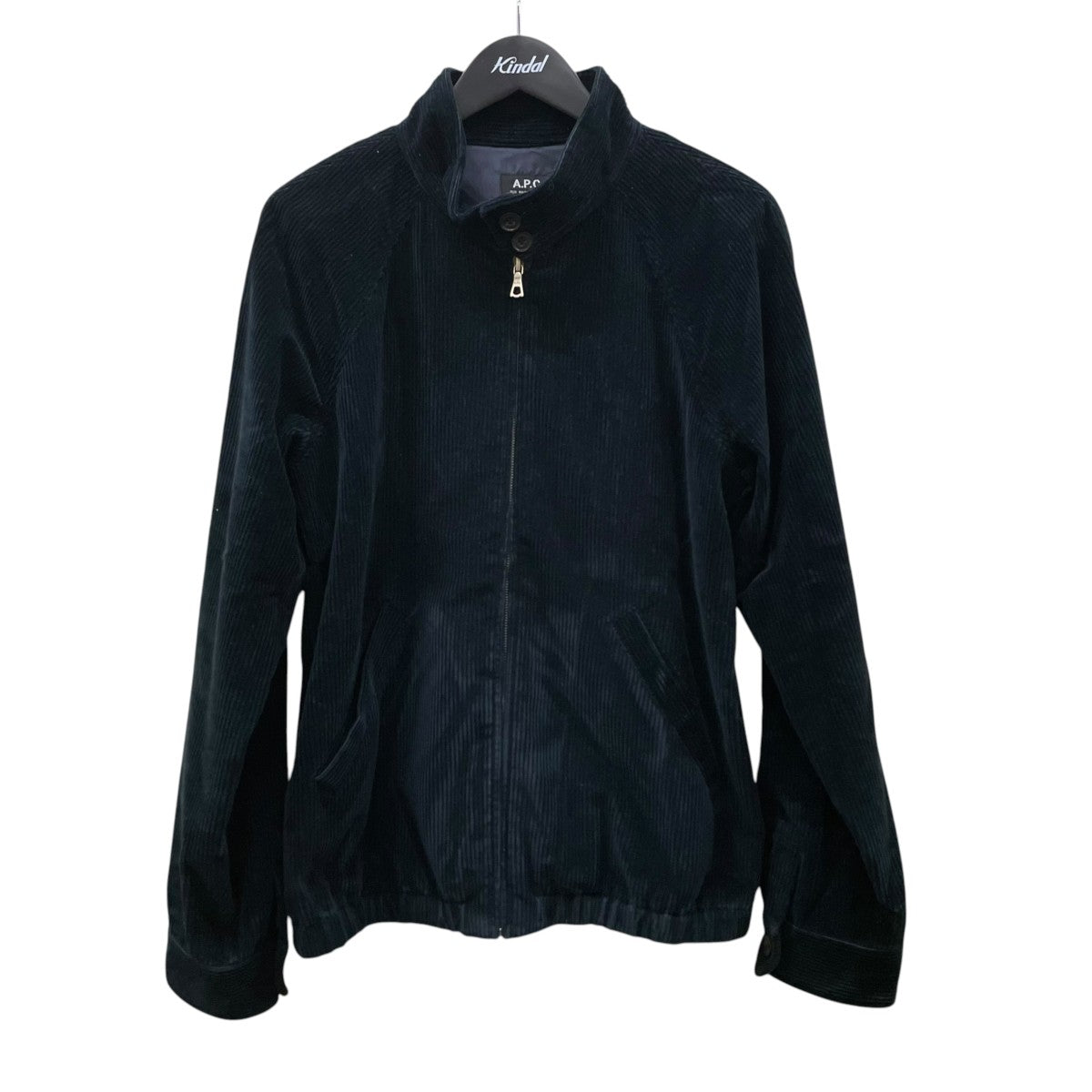 A．P．C． スイングトップスタンドカラー コーデュロイジャケット 古着・中古-1枚目のアイテム画像