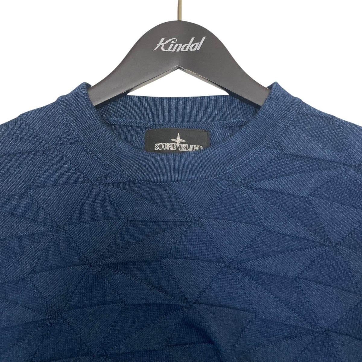 STONE ISLAND クルーネックニット731950215 古着・中古-3枚目のアイテム画像