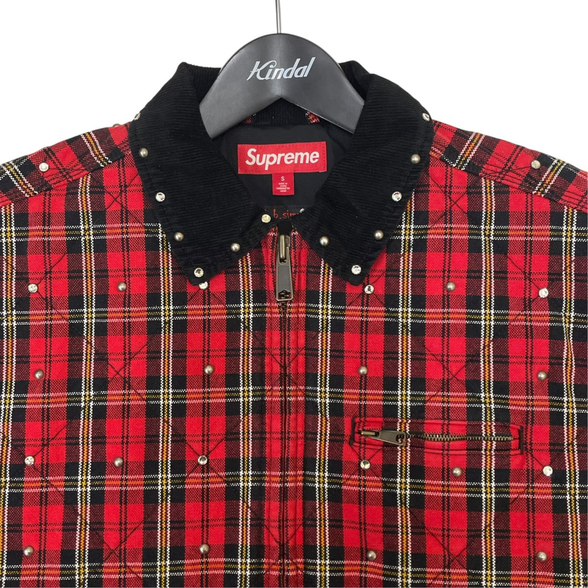 Supreme×b．b．simon 25AWQuilted Work Jacketキルティングジャケット 古着・中古-3枚目のアイテム画像