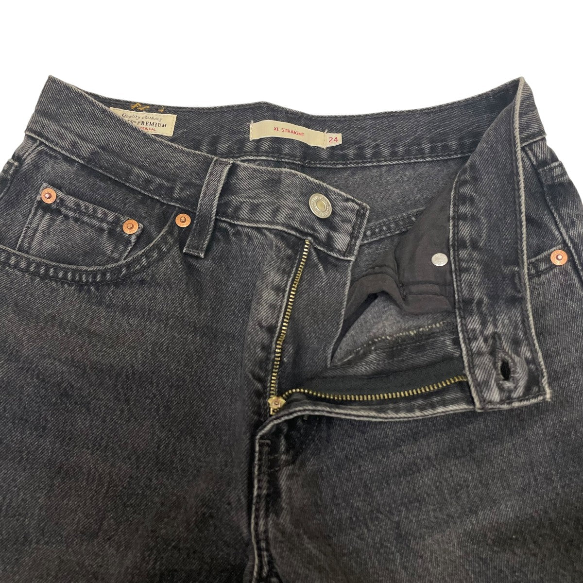 LEVI’S PReMIUM XL STRAIGHT 参考価格\15，400デニムパンツA8701-0003 古着・中古-4枚目のアイテム画像