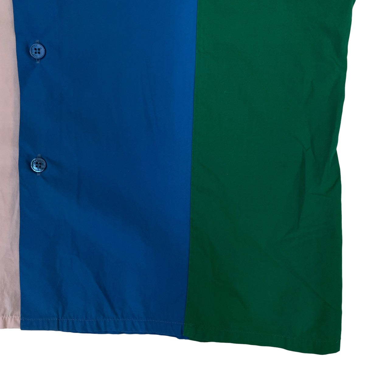 RAF SIMONS ストライプ柄 半袖シャツ コットンシャツ23 01 0095 414 古着・中古-4枚目のアイテム画像